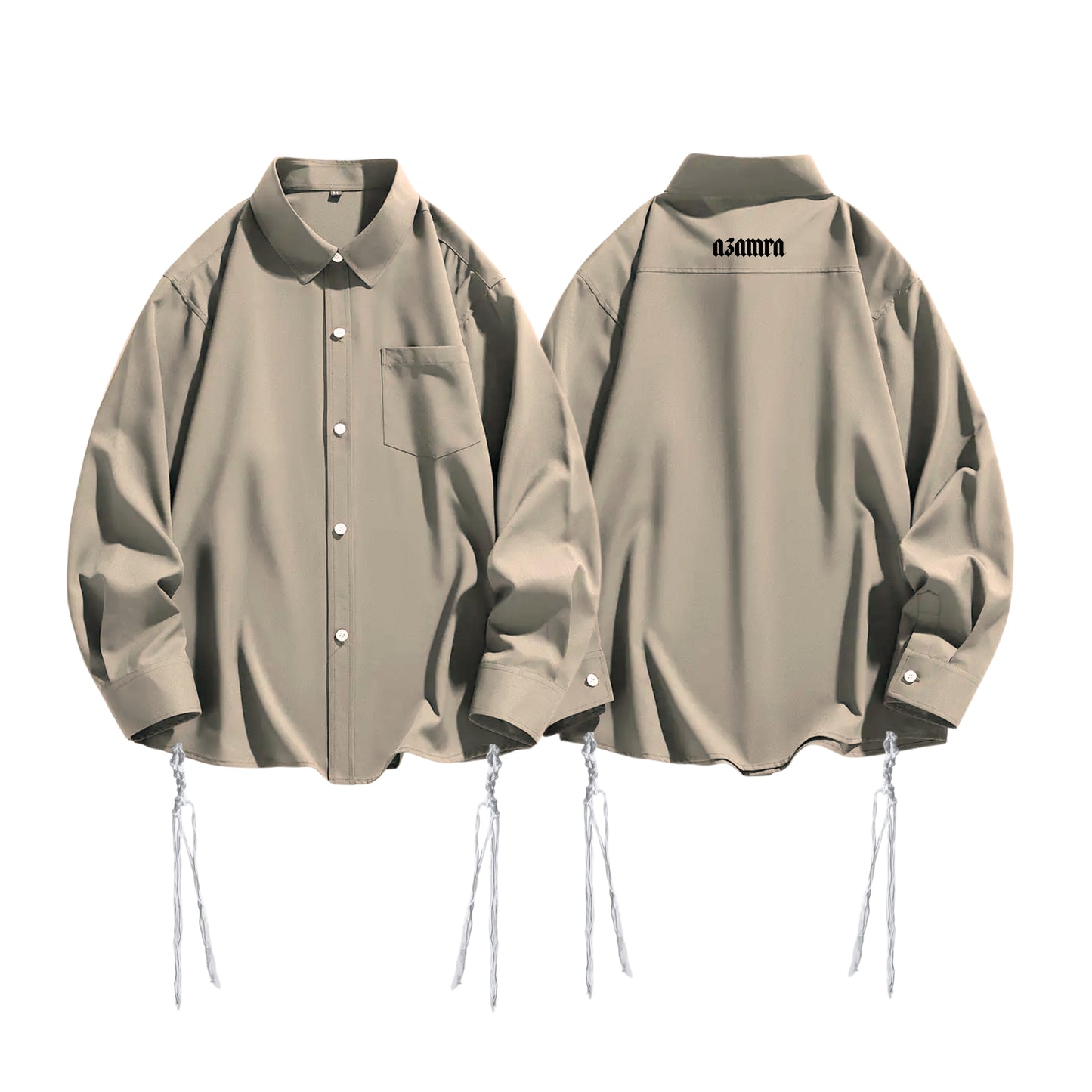 Chemise Tsitsit Beige