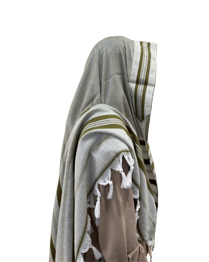 Bohemian Tallit Kaki - Flamme