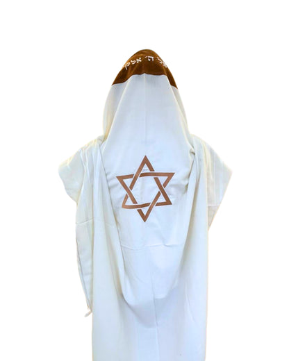 Tallit Camel Star of David