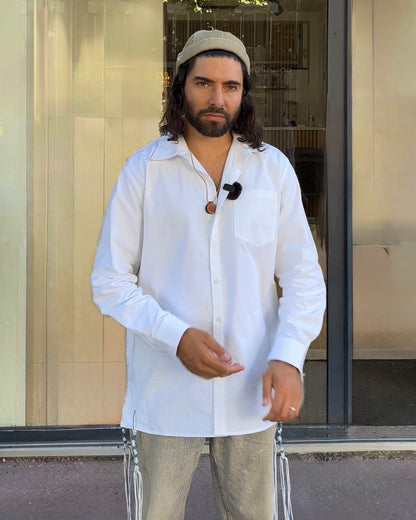 Chemise Tsitsit 100% coton